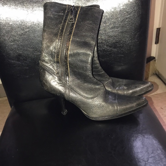 Miu Miu Shoes - Miu miu, distressed look boots 👢
